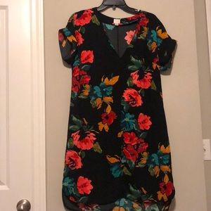 Floral midi dress